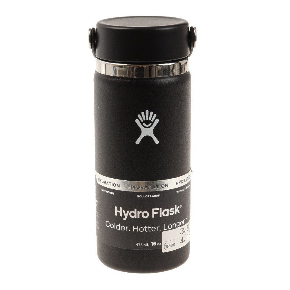 【ハイドロフラスク/Hydro Flask / GOODS】のハイドロフラスク(HydroFlask) 水筒 ボトル マグ 16 oz Wide Mouth 5089022-Black 人気、トレンドファッション・服の通販 founy(ファニー) 　ホーム・キャンプ・アウトドア・お取り寄せ　Home,Garden,Outdoor,Camping Gear　キャンプ用品・アウトドア
　Camping Gear & Outdoor Supplies　水筒 タンク　Water bottle, Tater tank　 other-1|ID: prp329100004220784 ipo3291000000029260244