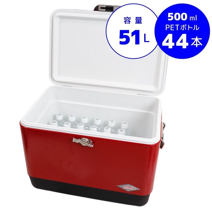 【コールマン/coleman / GOODS】のコールマン(Coleman) スチールベルトクーラー 54QT レッド ブラック 51L 3000006615 クーラーボックス キャンプ BBQ バーベキュー 釣り インテリア・キッズ・メンズ・レディースファッション・服の通販 founy(ファニー) https://founy.com/ A/W・秋冬 Aw・Autumn/Winter・Fw・Fall-Winter ボックス Box ホーム・キャンプ・アウトドア・お取り寄せ Home,Garden,Outdoor,Camping Gear キャンプ用品・アウトドア
 Camping Gear & Outdoor Supplies クーラーボックス Cooler ホーム・キャンプ・アウトドア・お取り寄せ Home,Garden,Outdoor,Camping Gear キャンプ用品・アウトドア
 Camping Gear & Outdoor Supplies バーナー グリル Burner, Grill |ID: prp329100004245923 ipo3291000000029459726