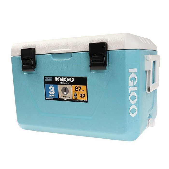 【イグルー/IGLOO / GOODS】のイグルー(igloo) クーラーボックス アイスボックス 27L 保冷 ネスティングクーラー ライトブルー 150500 防災 インテリア・キッズ・メンズ・レディースファッション・服の通販 founy(ファニー) https://founy.com/ ボックス Box ホーム・キャンプ・アウトドア・お取り寄せ Home,Garden,Outdoor,Camping Gear キャンプ用品・アウトドア
 Camping Gear & Outdoor Supplies チェア テーブル Camp Chairs, Camping Tables ホーム・キャンプ・アウトドア・お取り寄せ Home,Garden,Outdoor,Camping Gear キャンプ用品・アウトドア
 Camping Gear & Outdoor Supplies クーラーボックス Cooler |ID: prp329100004251255 ipo3291000000029505244