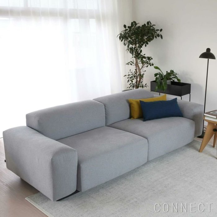 【ヴィトラ/Vitra / GOODS】のSoftModularSofa(ソフトモジュラーソファ)/Mello(メロ)ペブルグレー/2シーター インテリア・キッズ・メンズ・レディースファッション・服の通販 founy(ファニー) https://founy.com/ シンプル Simple ホーム・キャンプ・アウトドア・お取り寄せ Home,Garden,Outdoor,Camping Gear 家具・インテリア Furniture ソファー Sofa |ID: prp329100003114172 ipo3291000000021120821