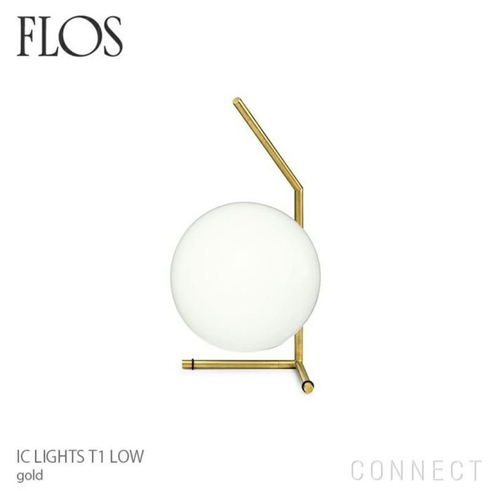 【フロス/FLOS / GOODS】のICLIGHTST1LOW(アイシーライトT1LOW)/ゴールド インテリア・キッズ・メンズ・レディースファッション・服の通販 founy(ファニー) https://founy.com/ ガラス Glass コレクション Collection シンプル Simple テーブル Table ホーム・キャンプ・アウトドア・お取り寄せ Home,Garden,Outdoor,Camping Gear 家具・インテリア Furniture ライト・照明 Lighting & Light Fixtures |ID: prp329100003114541 ipo3291000000021121190