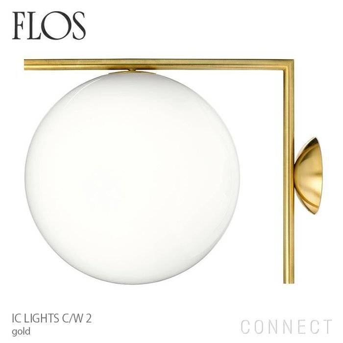 【フロス/FLOS / GOODS】のICLIGHTSC/W2(アイシーライトC/W2)/ゴールド インテリア・キッズ・メンズ・レディースファッション・服の通販 founy(ファニー) https://founy.com/ ガラス Glass シンプル Simple フレーム Flame モダン Modern ホーム・キャンプ・アウトドア・お取り寄せ Home,Garden,Outdoor,Camping Gear 家具・インテリア Furniture ライト・照明 Lighting & Light Fixtures |ID: prp329100003114547 ipo3291000000021121196