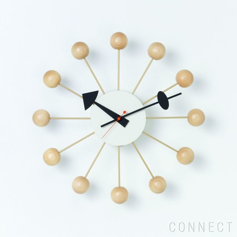 【ヴィトラ/Vitra / GOODS】のWallClocks(ウォールクロック)/BallClock(ボールクロック)/Beech/掛け時計 人気、トレンドファッション・服の通販 founy(ファニー) 　ホーム・キャンプ・アウトドア・お取り寄せ　Home,Garden,Outdoor,Camping Gear　家具・インテリア　Furniture　その他 インテリア雑貨、家具　Furniture, Interior, Others　 other-1|ID: prp329100003114838 ipo3291000000021121487