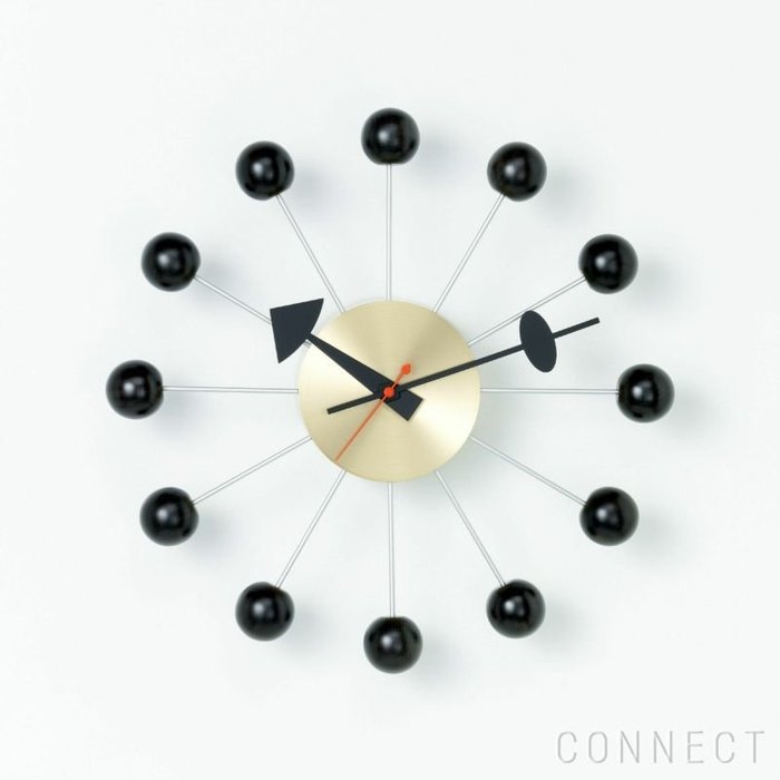 【ヴィトラ/Vitra / GOODS】のWallClocks(ウォールクロック)/BallClock(ボールクロック)/Black・Brass/掛け時計 インテリア・キッズ・メンズ・レディースファッション・服の通販 founy(ファニー) https://founy.com/ ホーム・キャンプ・アウトドア・お取り寄せ Home,Garden,Outdoor,Camping Gear 家具・インテリア Furniture その他 インテリア雑貨、家具 Furniture, Interior, Others |ID: prp329100003114841 ipo3291000000021121490