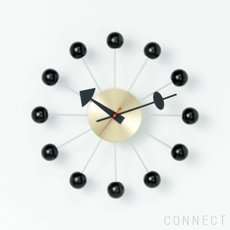 【ヴィトラ/Vitra / GOODS】のWallClocks(ウォールクロック)/BallClock(ボールクロック)/Black・Brass/掛け時計 人気、トレンドファッション・服の通販 founy(ファニー) 　ホーム・キャンプ・アウトドア・お取り寄せ　Home,Garden,Outdoor,Camping Gear　家具・インテリア　Furniture　その他 インテリア雑貨、家具　Furniture, Interior, Others　 other-1|ID: prp329100003114841 ipo3291000000021121490