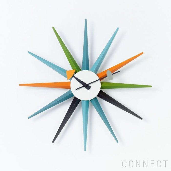 【ヴィトラ/Vitra / GOODS】のWallClocks(ウォールクロック)/SunburstClock(サンバーストクロック)/Multicoloured/掛け時計 インテリア・キッズ・メンズ・レディースファッション・服の通販 founy(ファニー) https://founy.com/ ホーム・キャンプ・アウトドア・お取り寄せ Home,Garden,Outdoor,Camping Gear 家具・インテリア Furniture その他 インテリア雑貨、家具 Furniture, Interior, Others |ID: prp329100003114843 ipo3291000000021121492