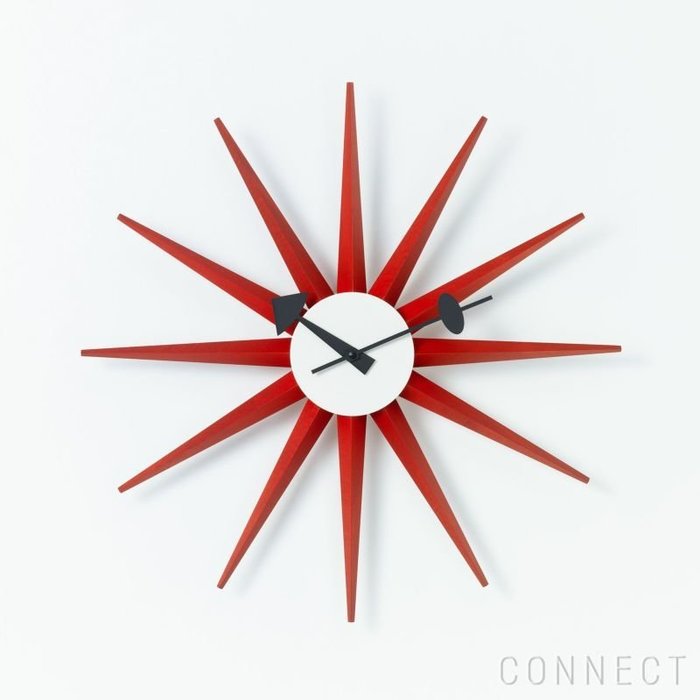 【ヴィトラ/Vitra / GOODS】のWallClocks(ウォールクロック)/SunburstClock(サンバーストクロック)/Red/掛け時計 インテリア・キッズ・メンズ・レディースファッション・服の通販 founy(ファニー) https://founy.com/ ホーム・キャンプ・アウトドア・お取り寄せ Home,Garden,Outdoor,Camping Gear 家具・インテリア Furniture その他 インテリア雑貨、家具 Furniture, Interior, Others |ID: prp329100003114844 ipo3291000000021121493