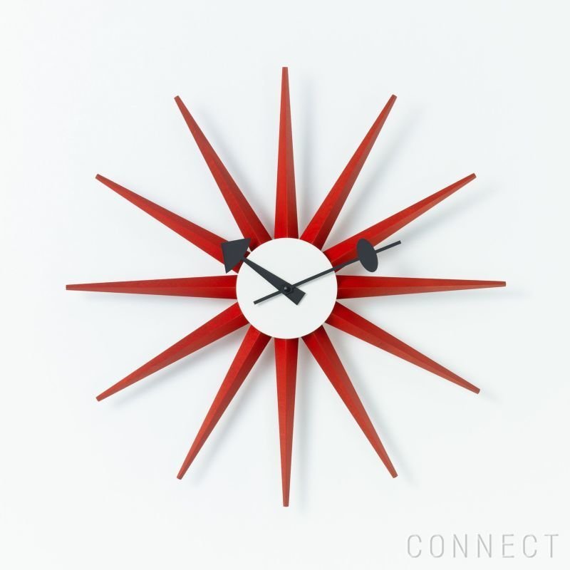 【ヴィトラ/Vitra / GOODS】のWallClocks(ウォールクロック)/SunburstClock(サンバーストクロック)/Red/掛け時計 人気、トレンドファッション・服の通販 founy(ファニー) 　ホーム・キャンプ・アウトドア・お取り寄せ　Home,Garden,Outdoor,Camping Gear　家具・インテリア　Furniture　その他 インテリア雑貨、家具　Furniture, Interior, Others　 other-1|ID: prp329100003114844 ipo3291000000021121493