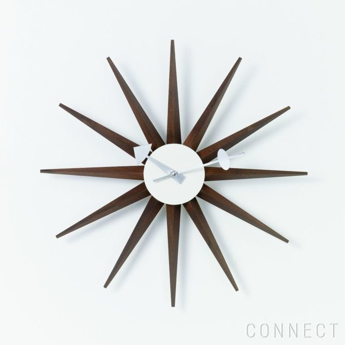 【ヴィトラ/Vitra / GOODS】のWallClocks(ウォールクロック)/SunburstClock(サンバーストクロック)/Walnut/掛け時計 インテリア・キッズ・メンズ・レディースファッション・服の通販 founy(ファニー) https://founy.com/ ホーム・キャンプ・アウトドア・お取り寄せ Home,Garden,Outdoor,Camping Gear 家具・インテリア Furniture その他 インテリア雑貨、家具 Furniture, Interior, Others |ID: prp329100003114845 ipo3291000000021121494