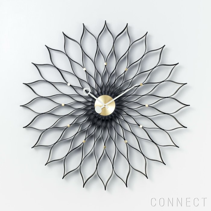 【ヴィトラ/Vitra / GOODS】のWallClocks(ウォールクロック)/SunflowerClock(サンフラワークロック)/Black/掛け時計 インテリア・キッズ・メンズ・レディースファッション・服の通販 founy(ファニー) https://founy.com/ ホーム・キャンプ・アウトドア・お取り寄せ Home Living / Home & Lifestyle / Camping Gear / Outdoor Camping 家具・インテリア Home Furniture & Interior. Stylish & Functional Living Spaces その他 インテリア雑貨、家具 Home Decor & Furniture Extras |ID: prp329100003114858 ipo3291000000035406346