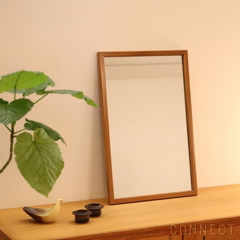 【カール ハンセン&サン/CARL HANSEN & SON / GOODS】のKAAREKLINTmirrorミラー/チーク材・ラッカー仕上げ/mirrorミラー/60×40cm 人気、トレンドファッション・服の通販 founy(ファニー) 　シンプル　Simple　モダン　Modern　おすすめ　Recommend　ホーム・キャンプ・アウトドア・お取り寄せ　Home,Garden,Outdoor,Camping Gear　家具・インテリア　Furniture　ミラー・ドレッサー　Mirror　ミラー・鏡　Mirror　 other-1|ID: prp329100003114940 ipo3291000000029096208