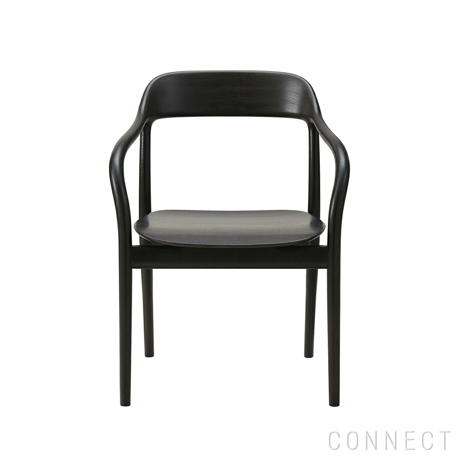 【マルニコレクション/MARUNI COLLECTION / GOODS】のMARUNICOLLECTION(マルニコレクション)/Tako/アームチェア/オーク材/ウレタン樹脂塗装(ナチュラルブラック) 人気、トレンドファッション・服の通販 founy(ファニー) 　おすすめ　Recommended / Our Picks　なめらか　Smooth, Silky Texture　オーガニック　Organic Cotton　コレクション　Collection, Seasonal Line　フレーム　Frame, Outline　ホーム・キャンプ・アウトドア・お取り寄せ　Home Living / Home & Lifestyle / Camping Gear / Outdoor Camping　家具・インテリア　Home Furniture & Interior. Stylish & Functional Living Spaces　チェア・椅子　Seating & Chairs　アームチェア・アクセントチェア　Armchairs & Accent Chairs　 other-1|ID: prp329100003115224 ipo3291000000035426444