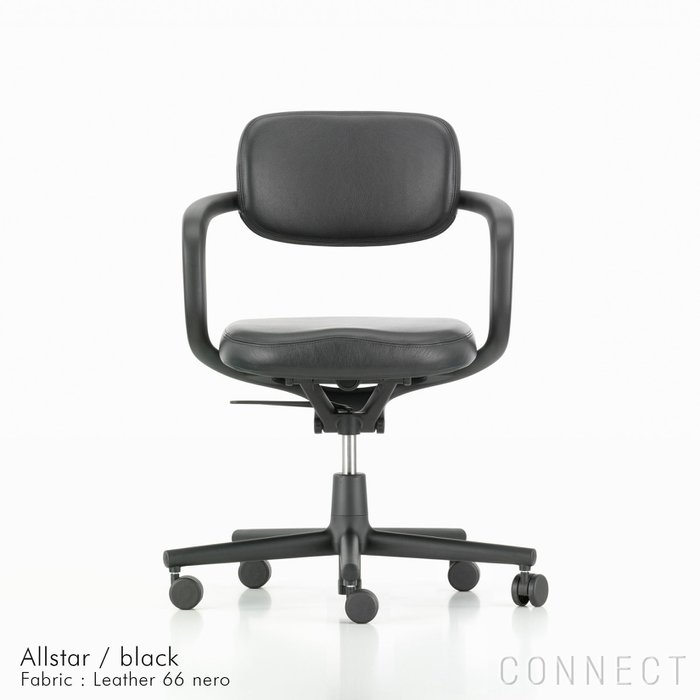 【ヴィトラ/Vitra / GOODS】のAllstar(オールスター)/Leather66/ブラック/デスクチェア インテリア・キッズ・メンズ・レディースファッション・服の通販 founy(ファニー) https://founy.com/ クッション Cushion, Throw Pillow デスク Desk, Work Desk フォルム Silhouette, Form フレーム Frame, Outline ループ Loop, Loop Knit ホーム・キャンプ・アウトドア・お取り寄せ Home Living / Home & Lifestyle / Camping Gear / Outdoor Camping 家具・インテリア Home Furniture & Interior. Stylish & Functional Living Spaces チェア・椅子 Seating & Chairs オフィスチェア・在宅ワーク用チェア Office & Desk Chairs |ID: prp329100003115286 ipo3291000000035407529