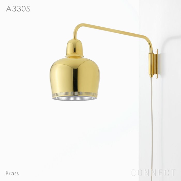 【アルテック/artek / GOODS】のA330SWallLamp"GoldenBell"(A330S ウォールランプ ゴールデンベル)/ブラス《当店限定山口一郎ポストカード付》 インテリア・キッズ・メンズ・レディースファッション・服の通販 founy(ファニー) https://founy.com/ ホーム・キャンプ・アウトドア・お取り寄せ Home Living / Home & Lifestyle / Camping Gear / Outdoor Camping 家具・インテリア Home Furniture & Interior. Stylish & Functional Living Spaces ライト・照明 Lamps & Lighting Fixtures |ID: prp329100003421697 ipo3291000000035792813