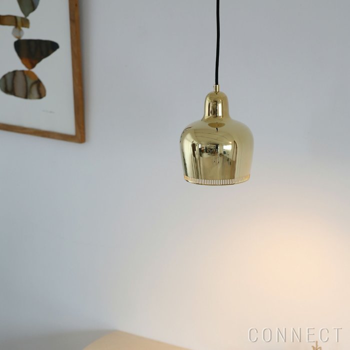 【アルテック/artek / GOODS】のA330SPendantLamp“GoldenBellSavoy“(ペンダントゴールデンベルサヴォイ)/ブラス《当店限定山口一郎ポストカード付》 インテリア・キッズ・メンズ・レディースファッション・服の通販 founy(ファニー) https://founy.com/ フォルム Silhouette, Form ホーム・キャンプ・アウトドア・お取り寄せ Home Living / Home & Lifestyle / Camping Gear / Outdoor Camping 家具・インテリア Home Furniture & Interior. Stylish & Functional Living Spaces ライト・照明 Lamps & Lighting Fixtures ペンダントライト・吊り下げ照明 Pendant Light / Hanging Light Fixture |ID: prp329100003421698 ipo3291000000035406387
