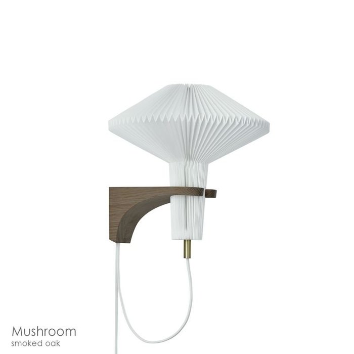 【レ クリント/LE KLINT / GOODS】のBRACKETMushroom(ブラケットマッシュルーム)/スモークドオーク/ウォールランプ インテリア・キッズ・メンズ・レディースファッション・服の通販 founy(ファニー) https://founy.com/ シンプル Simple, Minimal ホーム・キャンプ・アウトドア・お取り寄せ Home Living / Home & Lifestyle / Camping Gear / Outdoor Camping 家具・インテリア Home Furniture & Interior. Stylish & Functional Living Spaces ライト・照明 Lamps & Lighting Fixtures |ID: prp329100004016887 ipo3291000000035301072