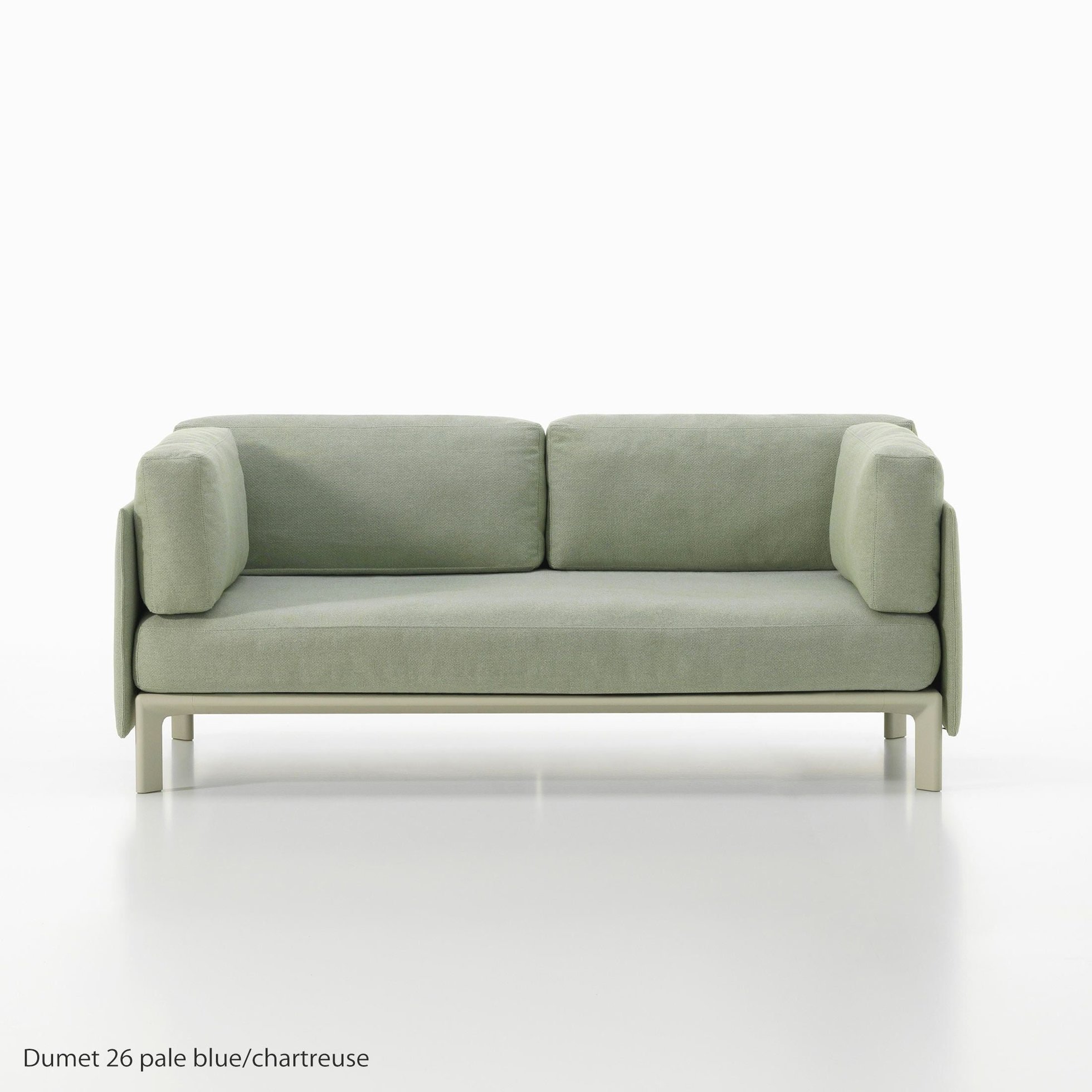 【ヴィトラ/Vitra / GOODS】のAnagramSofa(アナグラムソファ)2シーター/Dumet(デュメ)26palebluechartreuse/アルミベース・チョークパウダーコート仕上げ/ソファ 人気、トレンドファッション・服の通販 founy(ファニー) 　イタリア　Italy　クッション　Cushion, Throw Pillow　フランス　France, French　ホーム・キャンプ・アウトドア・お取り寄せ　Home Living / Home & Lifestyle / Camping Gear / Outdoor Camping　家具・インテリア　Home Furniture & Interior. Stylish & Functional Living Spaces　ソファー　Couches & Sofas　 other-1|ID: prp329100004134443 ipo3291000000035793030