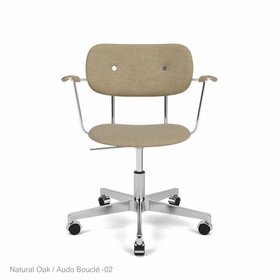 【オード コペンハーゲン/Audo Copenhagen / GOODS】 AudoCopenhagen(オドー・コペンハーゲン)/COTASKCHAIR(コタスクチェア)/アームチェア/ナチュラルオーク/AudoBoucle(オドーブークレ)02/キャスター付き回転ベース人気、トレンドファッション・服の通販 founy(ファニー) バランス Balance, Style Balance フィット Fit, Slim Fit ワーク Workwear, Utility Style ホーム・キャンプ・アウトドア・お取り寄せ Home Living / Home & Lifestyle / Camping Gear / Outdoor Camping 家具・インテリア Home Furniture & Interior. Stylish & Functional Living Spaces チェア・椅子 Seating & Chairs アームチェア・アクセントチェア Armchairs & Accent Chairs |ID:prp329100004168542