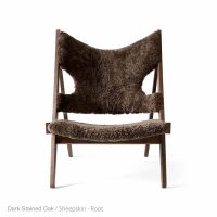 【オード コペンハーゲン/Audo Copenhagen / GOODS】のAudoCopenhagen(オドー・コペンハーゲン)/KNITTINGLOUNGECHAIR(ニッティングラウンジチェア)/ダークステインドオーク/シープスキンRoot(ルート) 人気、トレンドファッション・服の通販 founy(ファニー) フレーム Flame エレガント 上品 Elegant ホーム・キャンプ・アウトドア・お取り寄せ Home,Garden,Outdoor,Camping Gear 家具・インテリア Furniture チェア・椅子 Chair ラウンジチェア Lounge Chair |ID:prp329100004168543