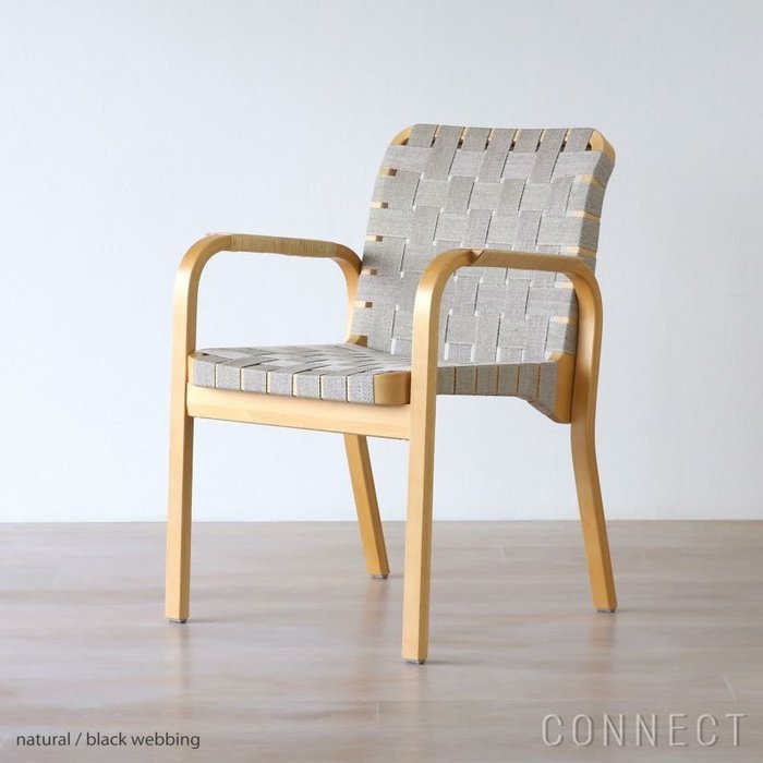 【アルテック/artek / GOODS】のARMCHAIR45(アームチェア45)/バーチ材・ハニーステイン/リネンウェービングテープ/ナチュラル・ブラック/アームレスト・ラタン巻 インテリア・キッズ・メンズ・レディースファッション・服の通販 founy(ファニー) https://founy.com/ テーブル Table デスク Desk フレーム Flame ラタン Rattan 軽量 Lightweight ホーム・キャンプ・アウトドア・お取り寄せ Home,Garden,Outdoor,Camping Gear 家具・インテリア Furniture チェア・椅子 Chair アームチェア Armchair ホーム・キャンプ・アウトドア・お取り寄せ Home,Garden,Outdoor,Camping Gear 家具・インテリア Furniture テーブル Table ダイニングテーブル Dining Table |ID: prp329100004322301 ipo3291000000029991675