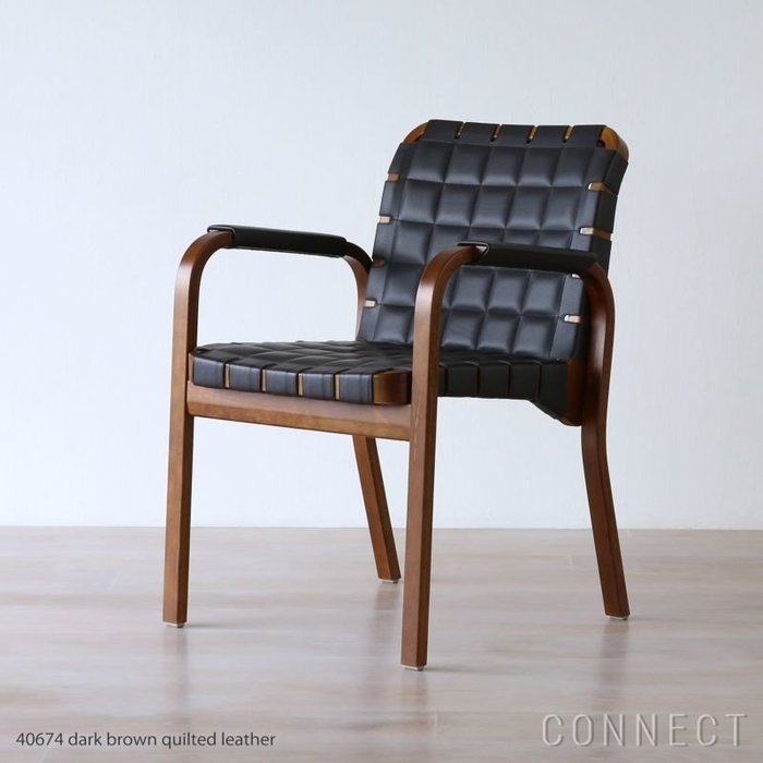 【アルテック/artek / GOODS】のARMCHAIR45(アームチェア45)/バーチ材・ウォルナットステイン/キルティングレザー/ダークブラウン/アームレスト・レザーカバー《当店限定山口一郎ポスター付》 インテリア・キッズ・メンズ・レディースファッション・服の通販 founy(ファニー) https://founy.com/ キルティング Quilted, Quilting 軽量 Lightweight, Ultra Light テーブル Table, Dining Table デスク Desk, Work Desk フラット Flat, Flat Shoes フレーム Frame, Outline ホーム・キャンプ・アウトドア・お取り寄せ Home Living / Home & Lifestyle / Camping Gear / Outdoor Camping 家具・インテリア Home Furniture & Interior. Stylish & Functional Living Spaces チェア・椅子 Seating & Chairs アームチェア・アクセントチェア Armchairs & Accent Chairs ホーム・キャンプ・アウトドア・お取り寄せ Home Living / Home & Lifestyle / Camping Gear / Outdoor Camping 家具・インテリア Home Furniture & Interior. Stylish & Functional Living Spaces テーブル Dining, Coffee & Side Tables ダイニングテーブル・食卓テーブル Dining Tables |ID: prp329100004322304 ipo3291000000035280384