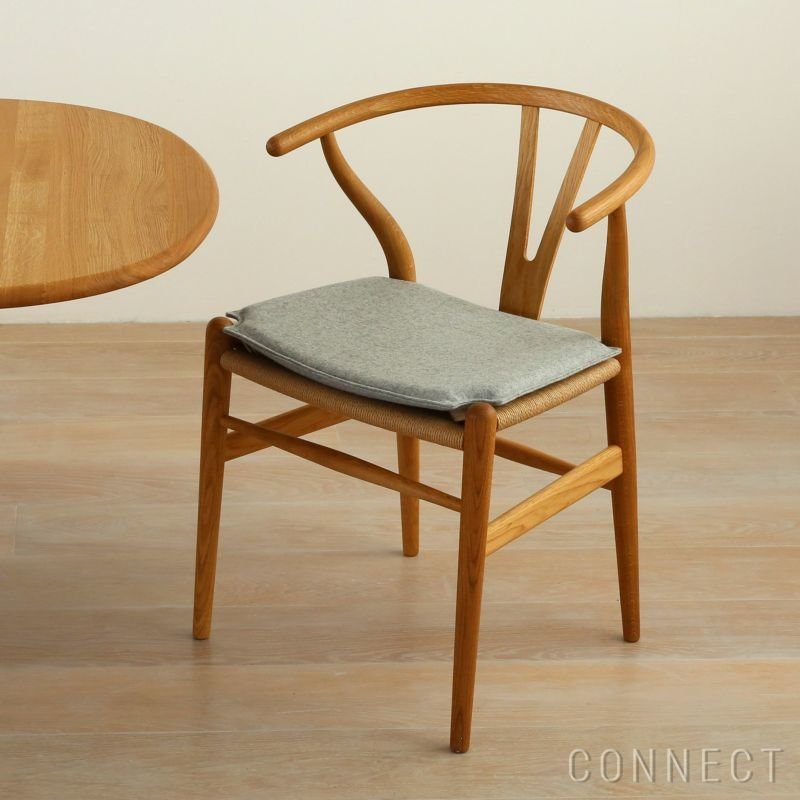 【カール ハンセン&サン/CARL HANSEN & SON / GOODS】のCUCH24Cushion/Yチェア(ワイチェア)専用両面ファブリッククッション/Focusmelange60310ライトグレー 人気、トレンドファッション・服の通販 founy(ファニー) 　クッション　Cushion　サテン　Satin　ファブリック　Fabric　フェルト　Felt　メランジ　Melange　モダン　Modern　ホーム・キャンプ・アウトドア・お取り寄せ　Home,Garden,Outdoor,Camping Gear　家具・インテリア　Furniture　ライト・照明　Lighting & Light Fixtures　 other-1|ID: prp329100004430386 ipo3291000000030940658