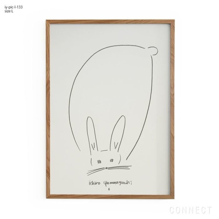 【山口一郎/Ichiro Yamaguchi / GOODS】の[販売終了]山口一郎/Lサイズ/ウサギ/iy-pic-l-133 インテリア・キッズ・メンズ・レディースファッション・服の通販 founy(ファニー) https://founy.com/ ホーム・キャンプ・アウトドア・お取り寄せ Home,Garden,Outdoor,Camping Gear 家具・インテリア Furniture その他 インテリア雑貨、家具 Furniture, Interior, Others |ID: prp329100004466260 ipo3291000000031344379