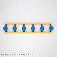 【ラーウィー/raawii / GOODS】のraawii(ラーウィー)/Hooks(フックス)/Hook3/108×24cm/壁掛けフック 人気、トレンドファッション・服の通販 founy(ファニー) カラフル Colorful シンプル Simple ミラノ Milan ホーム・キャンプ・アウトドア・お取り寄せ Home,Garden,Outdoor,Camping Gear 家具・インテリア Furniture その他 インテリア雑貨、家具 Furniture, Interior, Others |ID:prp329100004513598