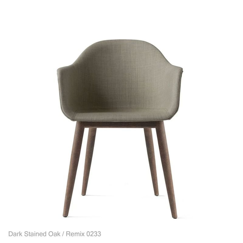 【オード コペンハーゲン/Audo Copenhagen / GOODS】のAudoCopenhagen(オドー・コペンハーゲン)/HARBOURDININGCHAIR(ハーバーダイニングチェア)/布張りシェル/ウッドベース/Remix(リミックス)0233グレー 人気、トレンドファッション・服の通販 founy(ファニー) 　ウッド　Wood　スリム　Slim　バランス　Balance　ファブリック　Fabric　フォルム　Form　リラックス　Relax　ホーム・キャンプ・アウトドア・お取り寄せ　Home,Garden,Outdoor,Camping Gear　家具・インテリア　Furniture　チェア・椅子　Chair　ダイニングチェア　Dining Chair　ホーム・キャンプ・アウトドア・お取り寄せ　Home,Garden,Outdoor,Camping Gear　家具・インテリア　Furniture　チェア・椅子　Chair　アームチェア　Armchair　 other-1|ID: prp329100004516374 ipo3291000000031917014