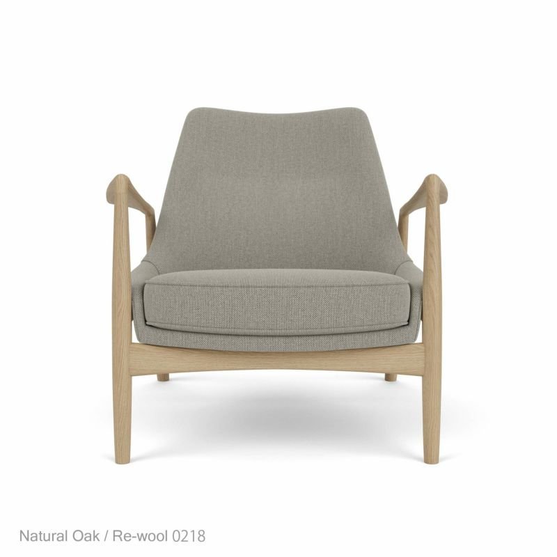 【オード コペンハーゲン/Audo Copenhagen / GOODS】のAudoCopenhagen(オドー・コペンハーゲン)/THESEALLOUNGECHAIR(ザシールラウンジチェア)/LowBack/ナチュラルオークベース/Re-wool(リウール)0218ベージュ 人気、トレンドファッション・服の通販 founy(ファニー) 　ファブリック　Fabric　フォルム　Form　フレーム　Flame　リゾート　Resort　リラックス　Relax　おすすめ　Recommend　ホーム・キャンプ・アウトドア・お取り寄せ　Home,Garden,Outdoor,Camping Gear　家具・インテリア　Furniture　チェア・椅子　Chair　ラウンジチェア　Lounge Chair　 other-1|ID: prp329100004516376 ipo3291000000031917017