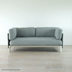 【ヴィトラ/Vitra / GOODS】 AnagramSofa(アナグラムソファ)2シーター/Dumet(デュメ)28sagesteelblue/アルミベース・チョークパウダーコート仕上げ/ソファ人気、トレンドファッション・服の通販 founy(ファニー) イタリア Italy クッション Cushion フランス France ホーム・キャンプ・アウトドア・お取り寄せ Home,Garden,Outdoor,Camping Gear 家具・インテリア Furniture ソファー Sofa |ID:prp329100004557994