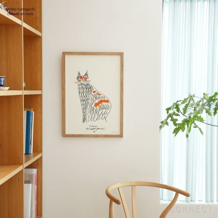 【山口一郎/Ichiro Yamaguchi / GOODS】の山口一郎/Giclee(ジクレー印刷)「猫」/Mサイズ/アートポスター インテリア・キッズ・メンズ・レディースファッション・服の通販 founy(ファニー) https://founy.com/ 猫 Cat, Kitty お正月 New Year 年末年始 Year-end and New Year Holidays ホーム・キャンプ・アウトドア・お取り寄せ Home Living / Home & Lifestyle / Camping Gear / Outdoor Camping 家具・インテリア Home Furniture & Interior. Stylish & Functional Living Spaces その他 インテリア雑貨、家具 Home Decor & Furniture Extras |ID: prp329100004583638 ipo3291000000032488100