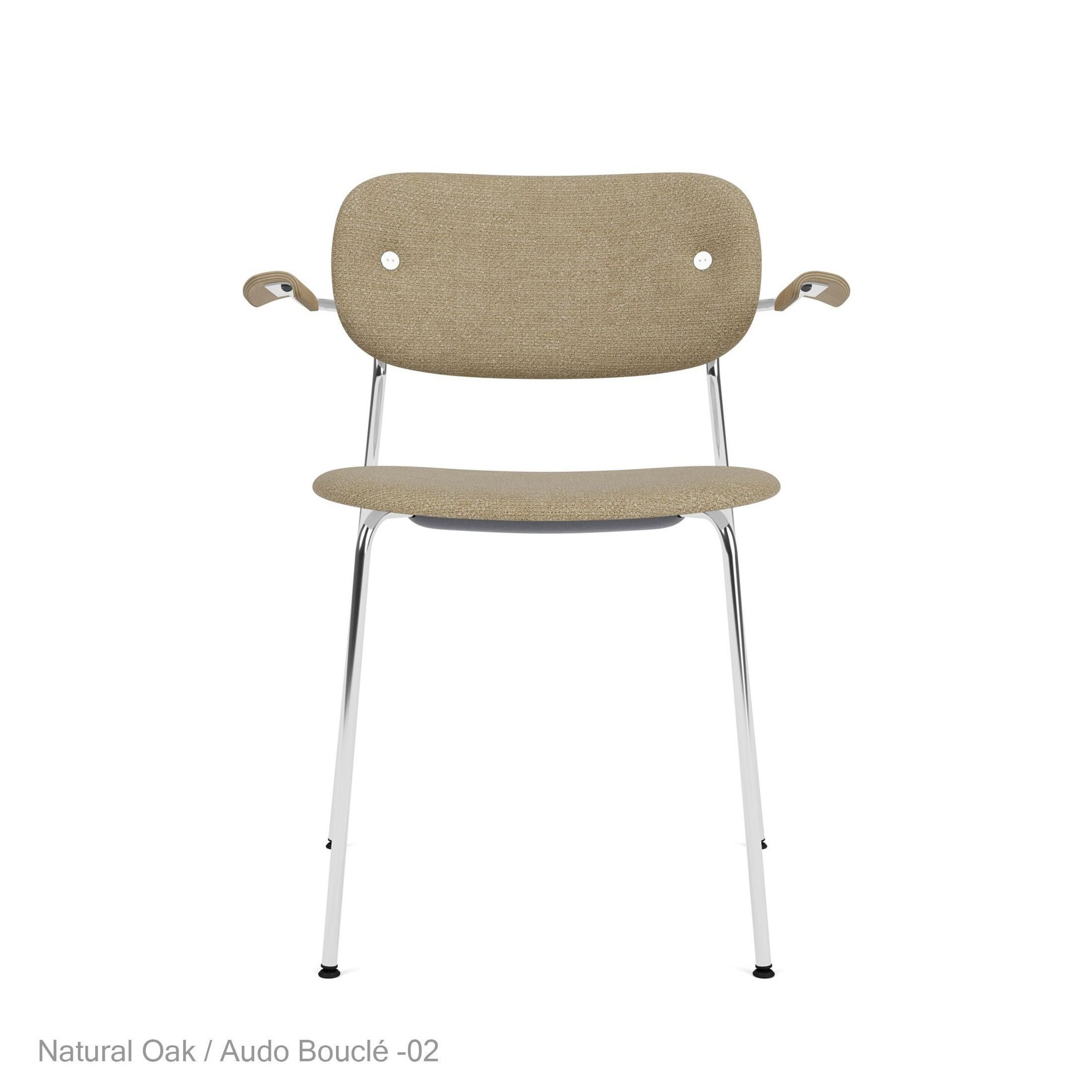 【オード コペンハーゲン/Audo Copenhagen / GOODS】のAudoCopenhagen(オドー・コペンハーゲン)/CODININGCHAIR(コダイニングチェア)/アームチェア/AudoBoucle(オドーブークレ)02/クロームベース 人気、トレンドファッション・服の通販 founy(ファニー) 　コンパクト　Compact, Small Size　フォルム　Silhouette, Form　ホーム・キャンプ・アウトドア・お取り寄せ　Home Living / Home & Lifestyle / Camping Gear / Outdoor Camping　家具・インテリア　Home Furniture & Interior. Stylish & Functional Living Spaces　チェア・椅子　Seating & Chairs　ダイニングチェア・木製チェア　Dining Chairs　ホーム・キャンプ・アウトドア・お取り寄せ　Home Living / Home & Lifestyle / Camping Gear / Outdoor Camping　家具・インテリア　Home Furniture & Interior. Stylish & Functional Living Spaces　チェア・椅子　Seating & Chairs　アームチェア・アクセントチェア　Armchairs & Accent Chairs　 other-1|ID: prp329100004613448 ipo3291000000035407062