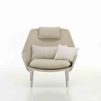 【ヴィトラ/Vitra / GOODS】のSlowChair(スローチェア)/Flocca(フロッカ)/バッククッション2個付/ネッククッション付 人気、トレンドファッション・服の通販 founy(ファニー) クッション Cushion, Throw Pillow クラシック Classic, Timeless Style シンプル Simple, Minimal フレーム Frame, Outline モダン Modern, Contemporary ホーム・キャンプ・アウトドア・お取り寄せ Home Living / Home & Lifestyle / Camping Gear / Outdoor Camping 家具・インテリア Home Furniture & Interior. Stylish & Functional Living Spaces チェア・椅子 Seating & Chairs ローチェア・和風座椅子 Floor & Low Chairs |ID:prp329100004665283