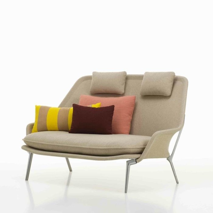 【ヴィトラ/Vitra / GOODS】のSlowSofa(スローソファ)/Flocca(フロッカ)カバーカラー:ベージュ/ベース:アルミポリッシュ/バッククッション3個付/ネッククッション付 インテリア・キッズ・メンズ・レディースファッション・服の通販 founy(ファニー) https://founy.com/ クッション Cushion, Throw Pillow クラシカル Classical, Vintage-Inspired プレミアム Premium, High-End モダン Modern, Contemporary ホーム・キャンプ・アウトドア・お取り寄せ Home Living / Home & Lifestyle / Camping Gear / Outdoor Camping 家具・インテリア Home Furniture & Interior. Stylish & Functional Living Spaces ソファー Couches & Sofas |ID: prp329100004665285 ipo3291000000033746791