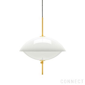 【フリッツ ハンセン/FRITZ HANSEN / GOODS】 CLAM(クラム)/ペンダントライト/オパールガラス/真鍮(無加工)/φ550mm《LED電球プレゼント》人気、トレンドファッション・服の通販 founy(ファニー) ガラス Glass, Glassware クラシック Classic, Timeless Style ホーム・キャンプ・アウトドア・お取り寄せ Home Living / Home & Lifestyle / Camping Gear / Outdoor Camping 家具・インテリア Home Furniture & Interior. Stylish & Functional Living Spaces ライト・照明 Lamps & Lighting Fixtures ペンダントライト・吊り下げ照明 Pendant Light / Hanging Light Fixture |ID:prp329100004707117