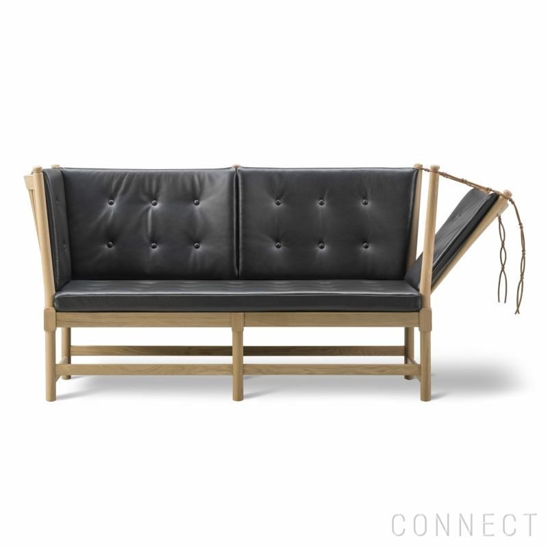 【フレデリシア/FREDERICIA / GOODS】のTheSpoke-BackSofa(スポークバックソファ)/Model1789/2シーター/オーク材・ソープ仕上げ/レザー(OmniBlack301) 人気、トレンドファッション・服の通販 founy(ファニー) 　クッション　Cushion, Throw Pillow　人気　Popular, Best Seller　ファブリック　Fabric, Textile　フレーム　Frame, Outline　ラップ　Wrap, Wrap Design　ホーム・キャンプ・アウトドア・お取り寄せ　Home Living / Home & Lifestyle / Camping Gear / Outdoor Camping　家具・インテリア　Home Furniture & Interior. Stylish & Functional Living Spaces　ソファー　Couches & Sofas　 other-1|ID: prp329100004725419 ipo3291000000034145642