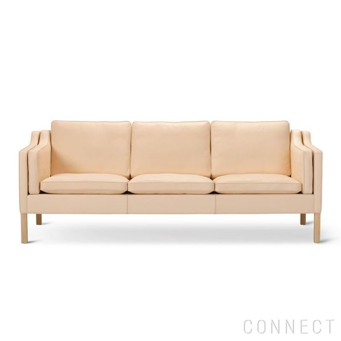 【フレデリシア/FREDERICIA / GOODS】のMogensen2213Sofa(モーエンセンソファ)/Model2213/3シーター/オーク材・ソープ仕上げ/レザー(Vegeta90) インテリア・キッズ・メンズ・レディースファッション・服の通販 founy(ファニー) https://founy.com/ シンプル Simple, Minimal ホーム・キャンプ・アウトドア・お取り寄せ Home Living / Home & Lifestyle / Camping Gear / Outdoor Camping 家具・インテリア Home Furniture & Interior. Stylish & Functional Living Spaces ソファー Couches & Sofas |ID: prp329100004725420 ipo3291000000034145643