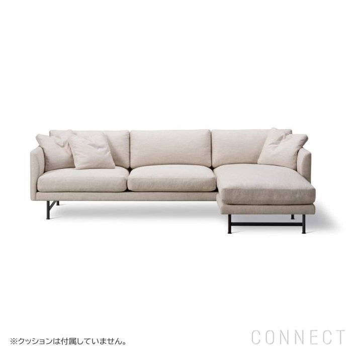 【フレデリシア/FREDERICIA / GOODS】のCalmoChaiseSofa(カルモシェーズソファ)/Model5625/3シーター/メタルブラックベース/Sunniva717(スニバ) インテリア・キッズ・メンズ・レディースファッション・服の通販 founy(ファニー) https://founy.com/ エレガント 上品 Elegant クッション Cushion, Throw Pillow シンプル Simple, Minimal バランス Balance, Style Balance フォーム Form ラップ Wrap, Wrap Design リラックス Relax, Relaxed Fit ホーム・キャンプ・アウトドア・お取り寄せ Home Living / Home & Lifestyle / Camping Gear / Outdoor Camping 家具・インテリア Home Furniture & Interior. Stylish & Functional Living Spaces ソファー Couches & Sofas |ID: prp329100004725423 ipo3291000000034145646