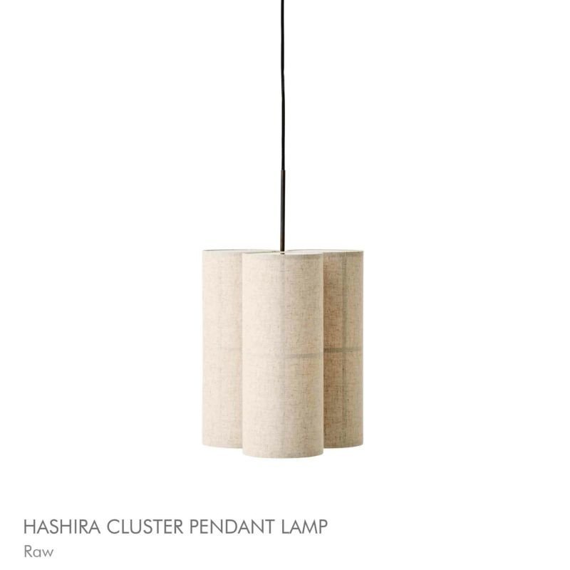 【オード コペンハーゲン/Audo Copenhagen / GOODS】の《香りのレビュー特典付》AudoCopenhagen(オドー・コペンハーゲン)/HASHIRAPENDANTLAMP(ハシラペンダントランプ)/CLUSTERΦ40/Raw《LED電球プレゼント》 人気、トレンドファッション・服の通販 founy(ファニー) 　フォルム　Silhouette, Form　フレーム　Frame, Outline　リネン　Linen, Linen Fabric　ホーム・キャンプ・アウトドア・お取り寄せ　Home Living / Home & Lifestyle / Camping Gear / Outdoor Camping　家具・インテリア　Home Furniture & Interior. Stylish & Functional Living Spaces　ライト・照明　Lamps & Lighting Fixtures　 other-1|ID: prp329100004744692 ipo3291000000034296209