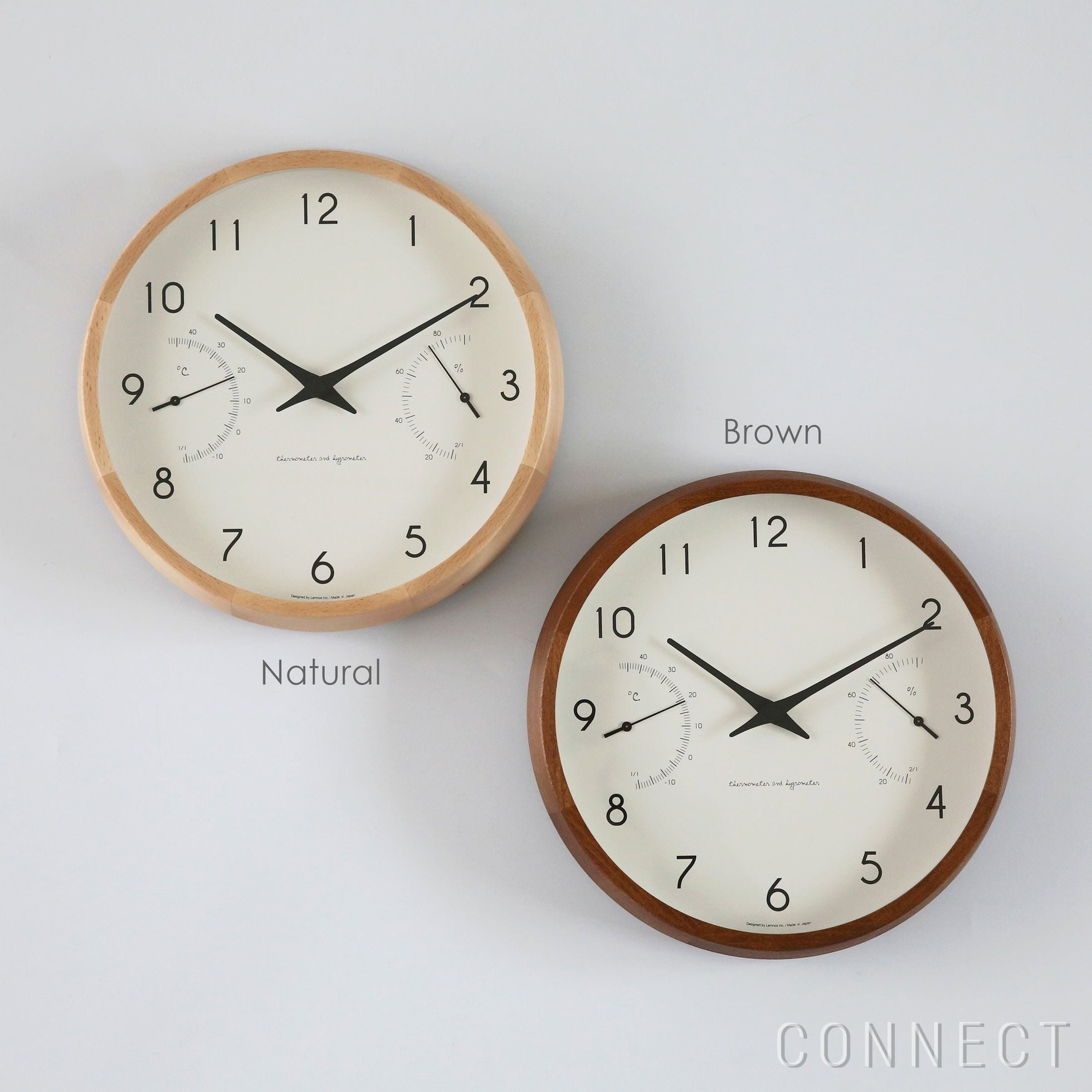 【レムノス/Lemnos / GOODS】のLemnos(レムノス)/Campagneair(カンパーニュエール)[温湿度計付]/掛け時計 人気、トレンドファッション・服の通販 founy(ファニー) 　タオル　Towel, Bath Towel　時計　Watch, Wristwatch　ホーム・キャンプ・アウトドア・お取り寄せ　Home Living / Home & Lifestyle / Camping Gear / Outdoor Camping　家具・インテリア　Home Furniture & Interior. Stylish & Functional Living Spaces　その他 インテリア雑貨、家具　Home Decor & Furniture Extras　 other-1|ID: prp329100004863210 ipo3291000000036156374
