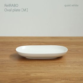 【イイホシユミコさんの器/yumiko iihoshi porcelain / GOODS】のyumikoiihoshiporcelain(イイホシユミコ)ReIRABO(リイラボ)オーバルプレートMサイズ〈quietwhite〉 人気、トレンドファッション・服の通販 founy(ファニー) オーバル Oval Design テーブル Table, Dining Table プレート Plate, Dish |ID:prp329100004863319
