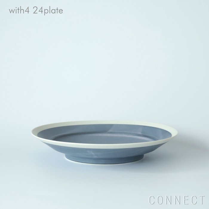 【イイホシユミコさんの器/yumiko iihoshi porcelain / GOODS】のyumikoiihoshiporcelain(イイホシユミコ)with4(ウィズ4)24plate グレー インテリア・キッズ・メンズ・レディースファッション・服の通販 founy(ファニー) https://founy.com/ シンプル Simple, Minimal テーブル Table, Dining Table プレート Plate, Dish 皿 Plate, Dish ホーム・キャンプ・アウトドア・お取り寄せ Home Living / Home & Lifestyle / Camping Gear / Outdoor Camping キッチン・ダイニング Kitchen & Dining Essentials. Stylish & Functional Tableware キッチン家電・キッチン用品 Kitchen Appliances & Tools |ID: prp329100004863350 ipo3291000000036156834