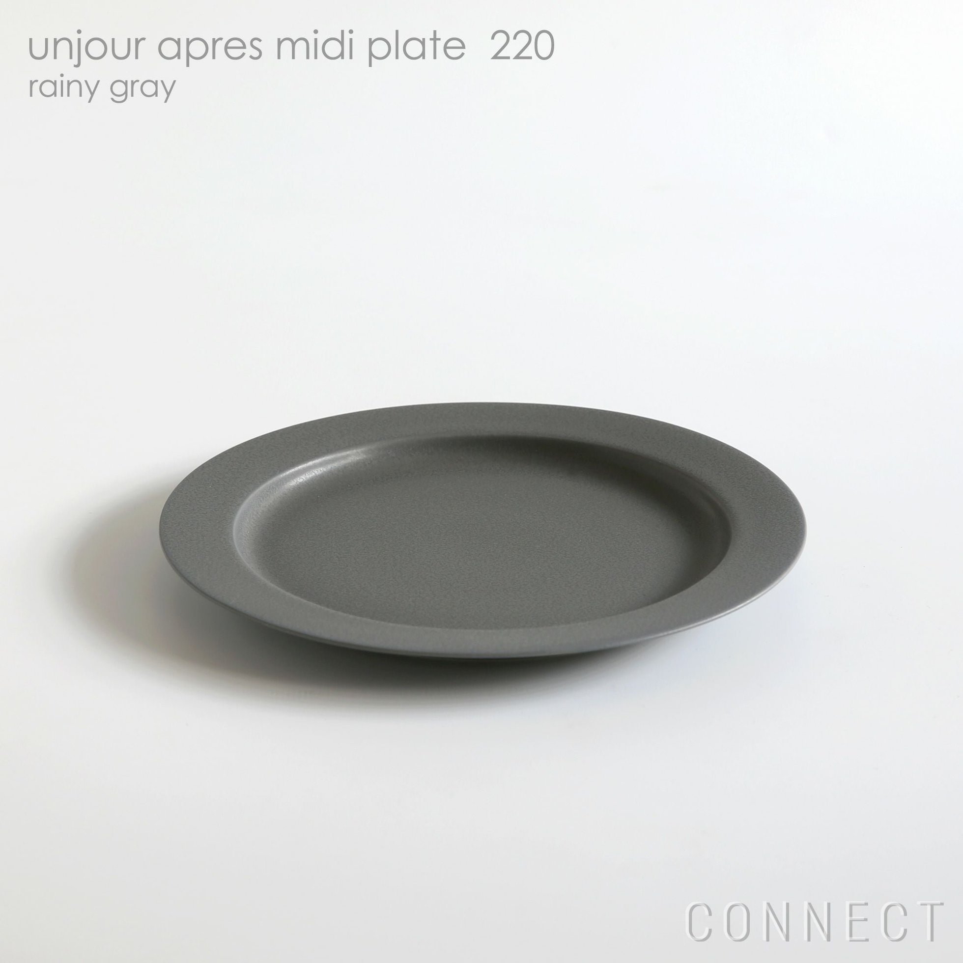【イイホシユミコさんの器/yumiko iihoshi porcelain / GOODS】のyumikoiihoshiporcelain(イイホシユミコ)/unjour(アンジュール)apresmidiplate220/レイニーグレーφ22cm 人気、トレンドファッション・服の通販 founy(ファニー) テーブル Table, Dining Table プレート Plate, Dish 人気 Popular, Best Seller other-1|ID: prp329100004863356 ipo3291000000036156867