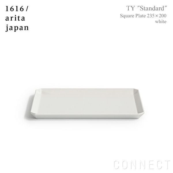 【その他のブランド/Other】の1616/aritajapan(イチロクイチロク/アリタジャパン)TY"Standard"スクエアプレート〈235×200〉ホワイト 人気、トレンドファッション・服の通販 founy(ファニー) 　スクエア　Square, Square Shape　テーブル　Table, Dining Table　プレート　Plate, Dish　プレーン　Plain, Simple　 other-1|ID: prp329100004864543 ipo3291000000036203950