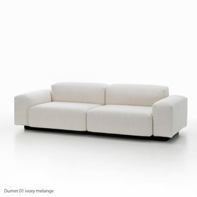 【ヴィトラ/Vitra / GOODS】 SoftModularSofa(ソフトモジュラーソファ)/2シーター/Dumet(デュメ)01ivorymelange/ソファ人気、トレンドファッション・服の通販 founy(ファニー) シンプル Simple, Minimal バランス Balance, Style Balance モダン Modern, Contemporary ホーム・キャンプ・アウトドア・お取り寄せ Home Living / Home & Lifestyle / Camping Gear / Outdoor Camping 家具・インテリア Home Furniture & Interior. Stylish & Functional Living Spaces ソファー Couches & Sofas |ID:prp329100004871368
