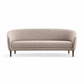 【ハウス オブ フィン ユール/HOUSE OF FINN JUHL / GOODS】のHOUSEOFFINNJUHL(ハウス・オブ・フィンユール)/LITTLEMOTHERSOFA3SEATER(リトルマザーソファ3シーター)/ウォルナット材・オイル仕上げ/Hallingdal113(ハリンダル) 大人の最旬トレンドファッション＆コーディネート founy(ファウニー) オイル Body Oil シンプル Simple, Minimal フォルム Silhouette, Form ホーム・キャンプ・アウトドア・お取り寄せ Home Living / Home & Lifestyle / Camping Gear / Outdoor Camping 家具・インテリア Home Furniture & Interior. Stylish & Functional Living Spaces ソファー Couches & Sofas |ID:prp329100004883709