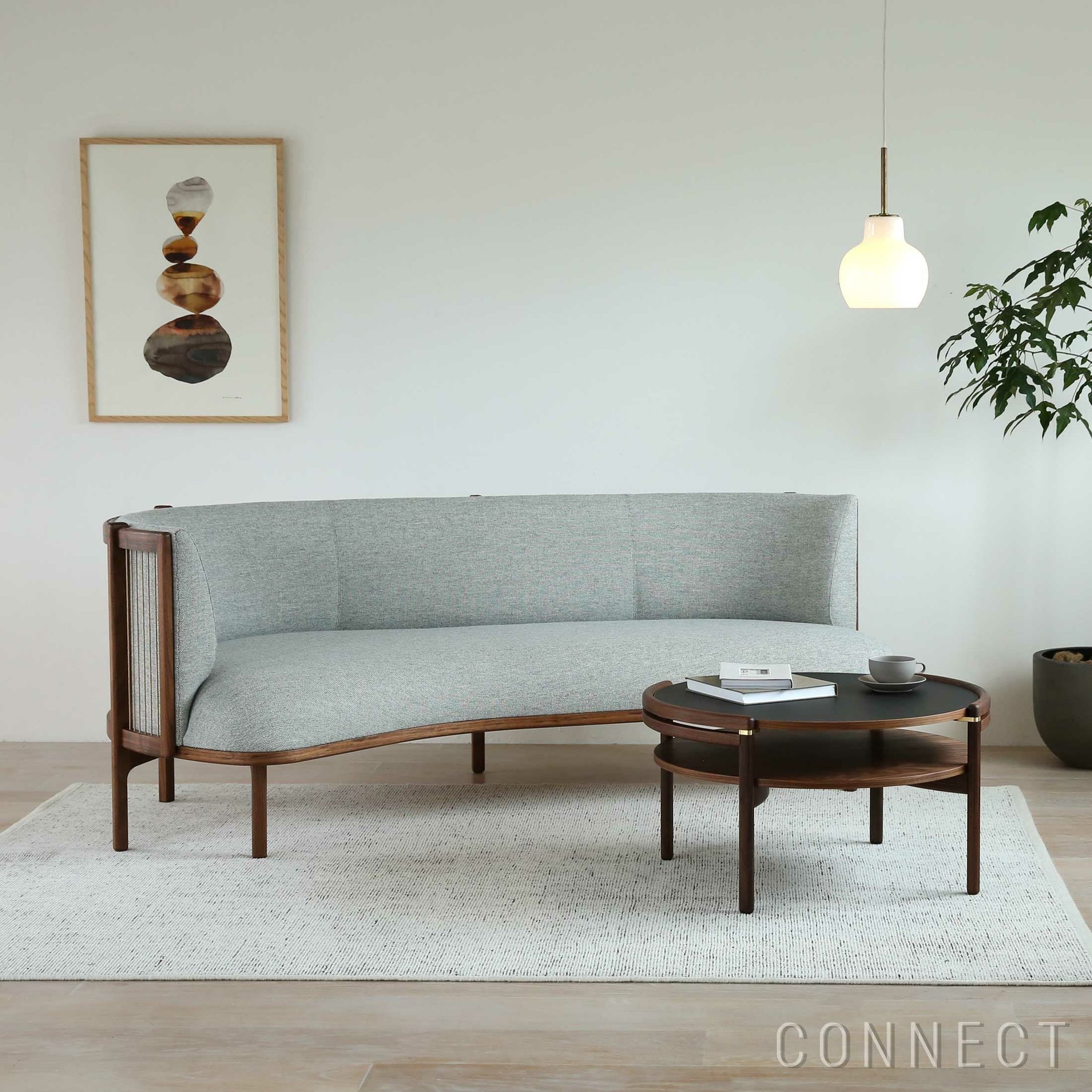 【カール ハンセン&サン/CARL HANSEN & SON / GOODS】のRF1903SIDEWAYSSOFA(サイドウェイ・ソファ)/ウォルナット材・オイル仕上げ/Hallingdal116(ハリンダル)/2人掛け 大人の最旬トレンドファッション＆コーディネート founy(ファウニー) 　オイル　Body Oil　フォルム　Silhouette, Form　ペーパー　Paper, Kraft Paper　ホーム・キャンプ・アウトドア・お取り寄せ　Home Living / Home & Lifestyle / Camping Gear / Outdoor Camping　家具・インテリア　Home Furniture & Interior. Stylish & Functional Living Spaces　ソファー　Couches & Sofas　 other-1|ID: prp329100004891605 ipo3291000000037244467