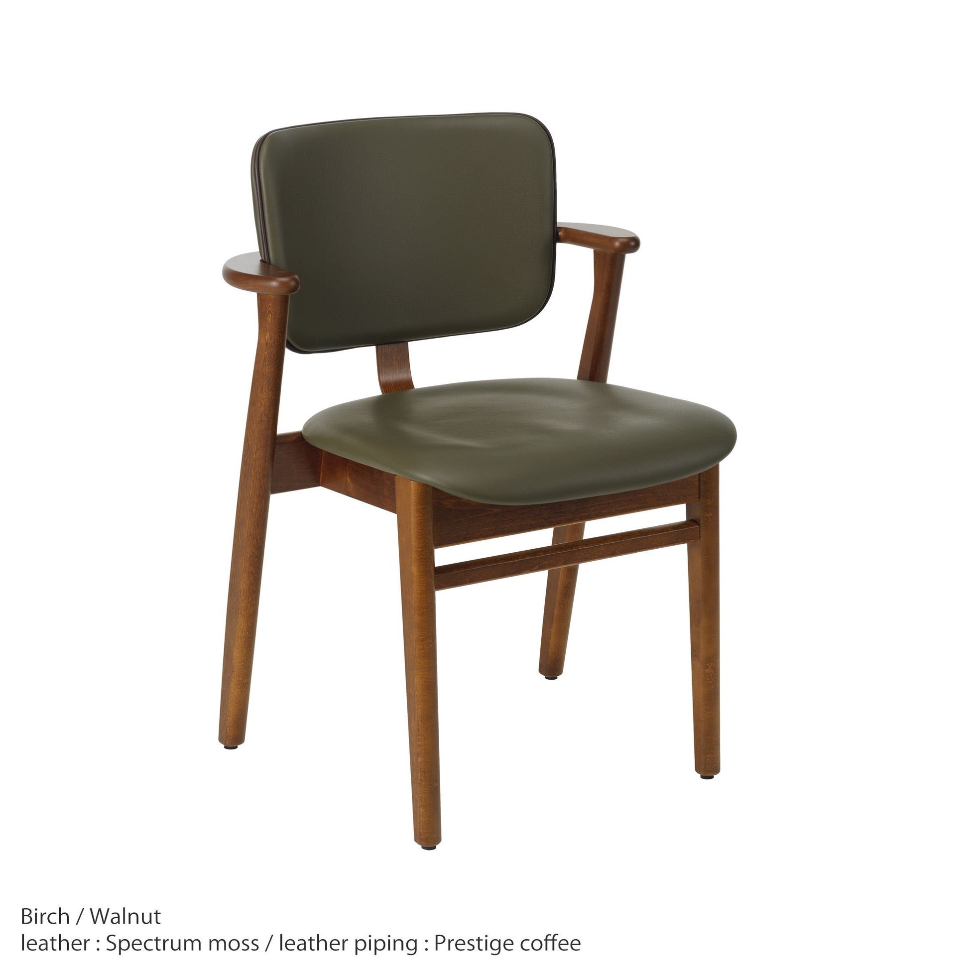 【アルテック/artek / GOODS】のDOMUSCHAIR(ドムスチェア)/バーチ材・ウォルナットステイン仕上げ/革張りSpectrummoss《Newbeautyversions》《当店限定山口一郎ポストカード付》 人気、トレンドファッション・服の通販 founy(ファニー) 　テーブル　Table, Dining Table　ホーム・キャンプ・アウトドア・お取り寄せ　Home Living / Home & Lifestyle / Camping Gear / Outdoor Camping　家具・インテリア　Home Furniture & Interior. Stylish & Functional Living Spaces　その他 インテリア雑貨、家具　Home Decor & Furniture Extras　 other-1|ID: prp329100004906873 ipo3291000000036739736