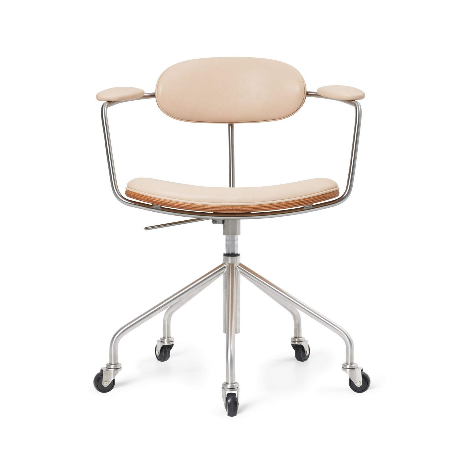 【カール ハンセン&サン/CARL HANSEN & SON / GOODS】のCH621SWIVELCHAIR(スウィベルチェア)/オーク材・オイル仕上げ・ステンレススチール脚/Sif90/キャスター付き回転ベース 大人の最旬トレンドファッション＆コーディネート founy(ファウニー) 　オイル　Body Oil　コレクション　Collection, Seasonal Line　ファブリック　Fabric, Textile　ラバー　Rubber, Rubber Sole　ホーム・キャンプ・アウトドア・お取り寄せ　Home Living / Home & Lifestyle / Camping Gear / Outdoor Camping　家具・インテリア　Home Furniture & Interior. Stylish & Functional Living Spaces　その他 インテリア雑貨、家具　Home Decor & Furniture Extras　 other-1|ID: prp329100004965405 ipo3291000000037254367